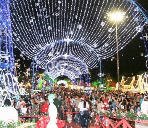 Portal de Aquidauana | Cidade do Natal recebe 15 mil pessoas na festa de  inauguração em CG