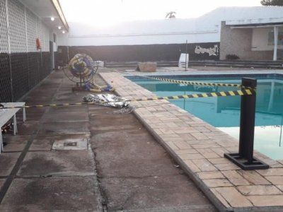 Gustavo morreu afogado na piscina do Corumbaense Futebol Clube (Foto: divulgao/Corpo de Bombeiros)