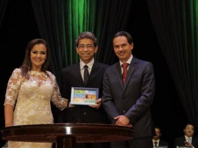 Jos Marcos da Fonseca quando foi empossado na Semadur, em cerimnia no dia 2 de janeiro de 2017 (Foto/Arquivo/Divulgao)