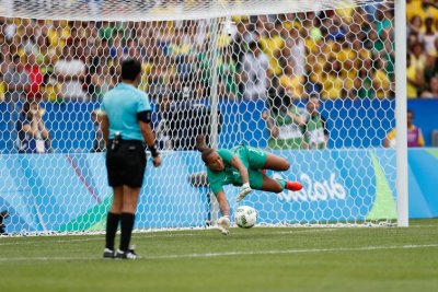 Rio de Janeiro - Seleo brasileira de futebol feminino nas Olimpadas do Rio (2016).  Fernando Frazo/Agncia Brasil