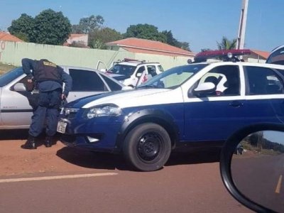 Perseguio iniciou em Mato Grosso do Sul e terminou em So Paulo (Foto: Jornal da Nova)