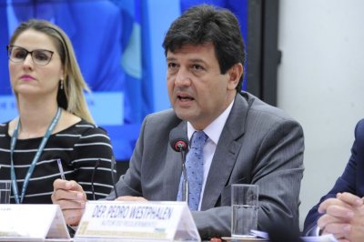 Ministro de Estado da Sade, Luiz Henrique Mandetta - Cleia Viana/Cmara dos Deputados