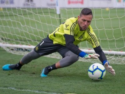 Diego Alves  destaque no gol do Flamengo (Foto: Divulgao) Diego Alves  destaque no gol do Flamengo (Foto: Divulgao)