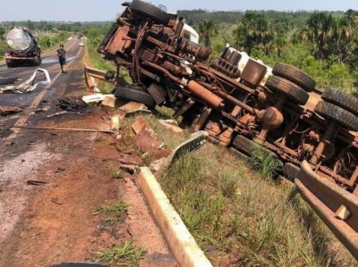 Caminho quase caiu na ribanceira (Foto: Jos Almir Portela / Nova News)