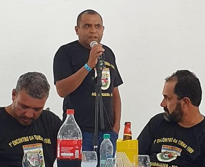 Sargento Cruz foi um dos anfitries do encontro em Aquidauana