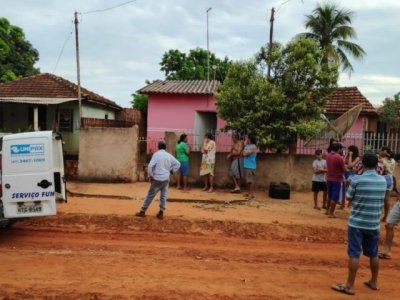 Feminicdio ocorreu na madrugada desta quinta-feira no distrito de Culturama, municpio de Ftima do Sul