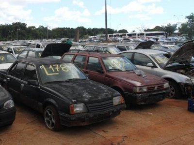 Operao LImpa Ptio comeou em 2019 para desafogar os ptios das agncias do Detran em MS (Foto/Divulgao)