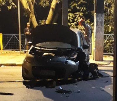 Foto divulgao - Fiat Plio envolvido no acidente