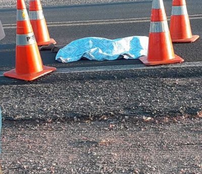 Criana no resistiu aos ferimentos e morreu na hora. (Foto: Reproduo/O Pantaneiro)