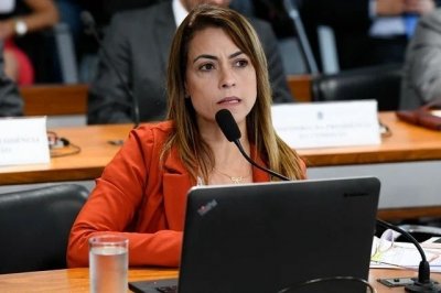 A senadora Soraya Thronicke (PSL-MS) (Foto: Marcos Oliveira/Agncia Senado)