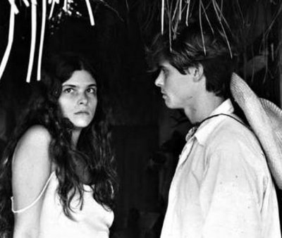 Juma Marru (Cristiana Oliveira) e Jove (Marcos Winter) na primeira verso de 'Pantanal'  Foto: IMDB