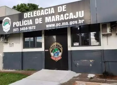 Caso foi registrado na Delegacia de Polcia Civil de Maracaju (Foto: Divulgao)