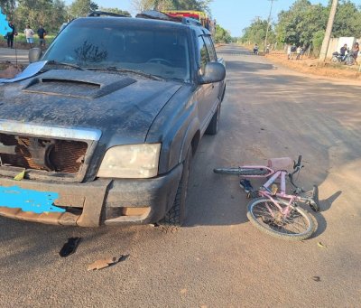 Foto divulgao: A outra bicicleta est embaixo do veiculo.