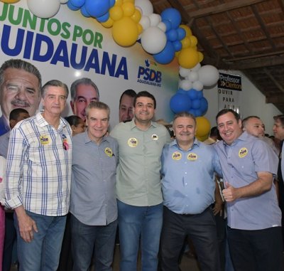 LIderanas do PSDB na Conveno Municipal em Aquidauana