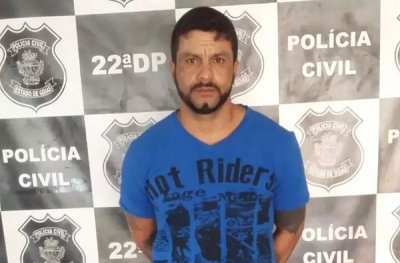 Yuri quando foi preso em 2018 usando documento falso em Goinia (Foto: Divulgao | PCGO)