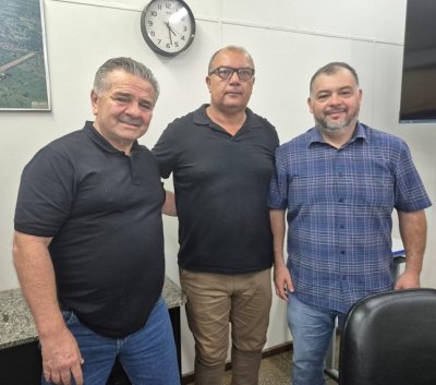 Mauro do Atlntico, Mauro Marino e Everton Romero juntos pelo esporte.