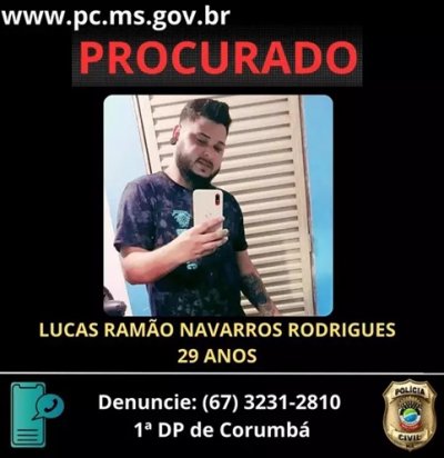 Imagem de busca por Lucas publicada pela Pol�cia Civil. (Foto: Divulga��o)