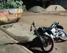 Local onde ocorreu o acidente (Rio Brilhante em Tempo Real)