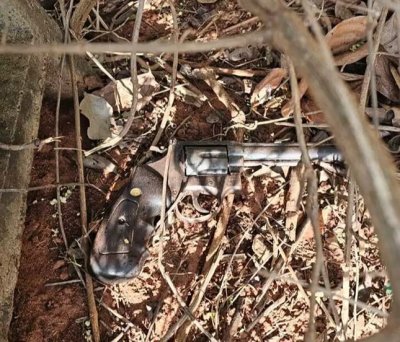 Arma do crime localizada e apreendida