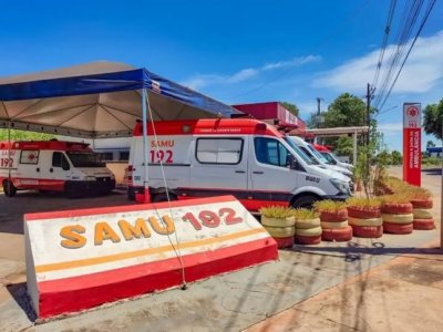 Foto ilustrativa - Base do SAMU 192 Aquidauana
